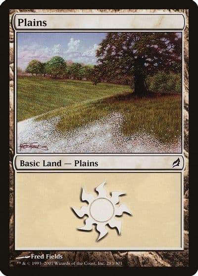Plains 283 Lorwyn Magic card