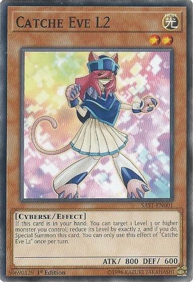 Catche Eve L2 Savage Strike Yu-Gi-Oh! card