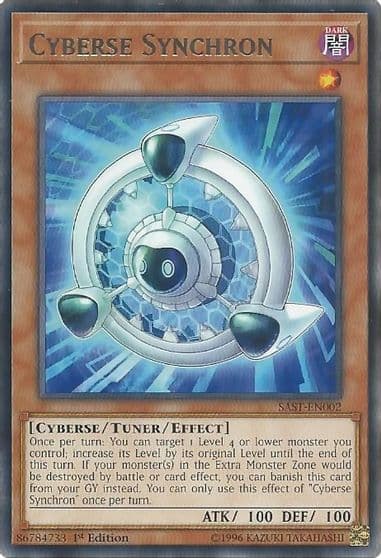 Cyberse Synchron Savage Strike Yu-Gi-Oh! card
