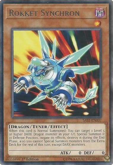 Rokket Synchron Savage Strike Yu-Gi-Oh! card
