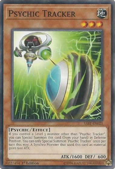Psychic Tracker Savage Strike Yu-Gi-Oh! card