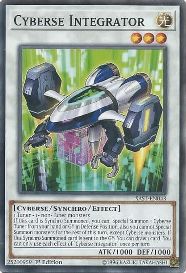 Cyberse Integrator Savage Strike Yu-Gi-Oh! card