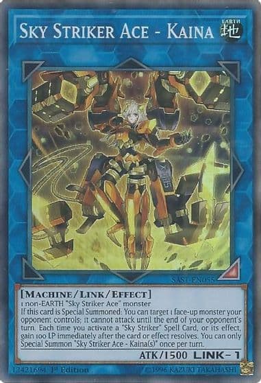 Sky Striker Ace Kaina Savage Strike Yu-Gi-Oh! card