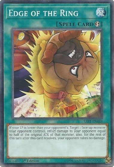 Edge of the Ring Savage Strike Yu-Gi-Oh! card