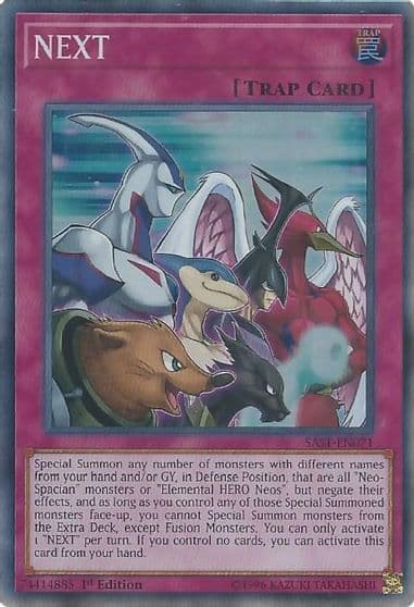 NEXT Savage Strike Yu-Gi-Oh! card