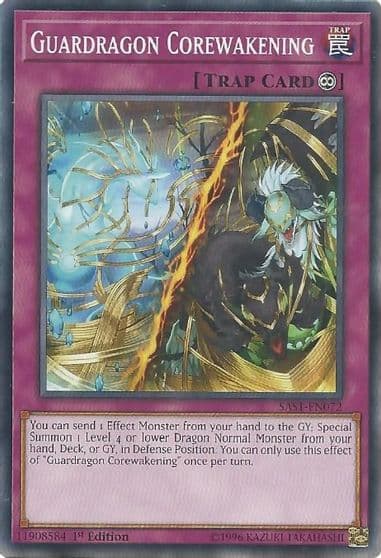Guardragon Corewakening Savage Strike Yu-Gi-Oh! card