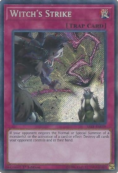 Witchs Strike Savage Strike Yu-Gi-Oh! card