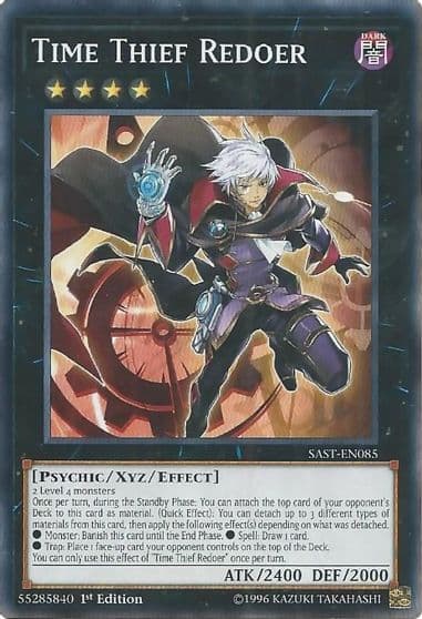 Time Thief Redoer Savage Strike Yu-Gi-Oh! card