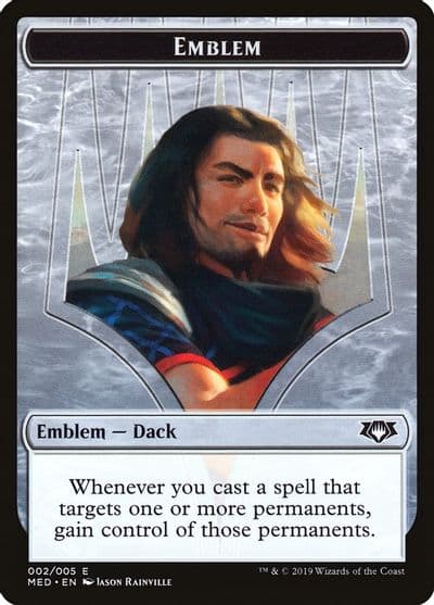 Emblem Dack Fayden Mythic Edition: Ravnica Allegiance Magic card