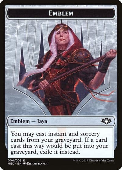 Emblem Jaya Ballard Mythic Edition: Ravnica Allegiance Magic card