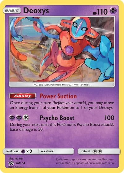 Deoxys - SM164 SM Promos Pokemon card