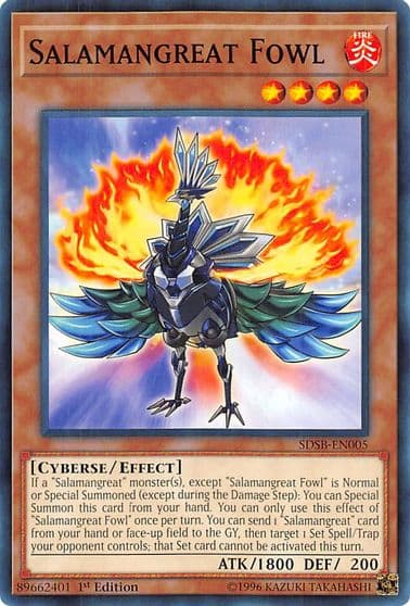 Salamangreat Fowl Structure Deck: Soulburner Yu-Gi-Oh! card