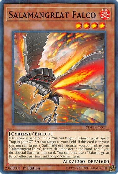 Salamangreat Falco Structure Deck: Soulburner Yu-Gi-Oh! card