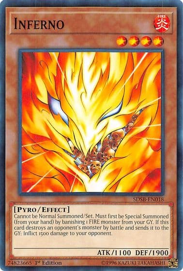 Inferno Structure Deck: Soulburner Yu-Gi-Oh! card