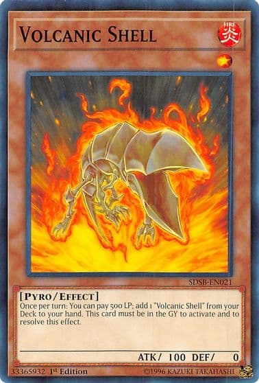 Volcanic Shell Structure Deck: Soulburner Yu-Gi-Oh! card