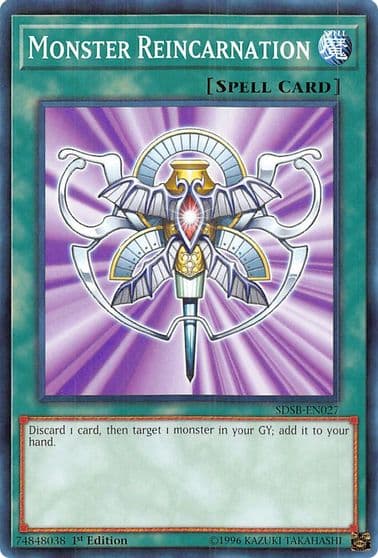 Monster Reincarnation Structure Deck: Soulburner Yu-Gi-Oh! card