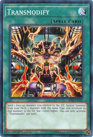 Transmodify Structure Deck: Soulburner Yu-Gi-Oh! card