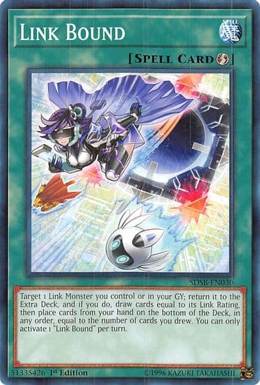 Link Bound Structure Deck: Soulburner Yu-Gi-Oh! card