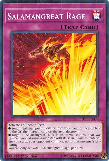 Salamangreat Rage Structure Deck: Soulburner Yu-Gi-Oh! card