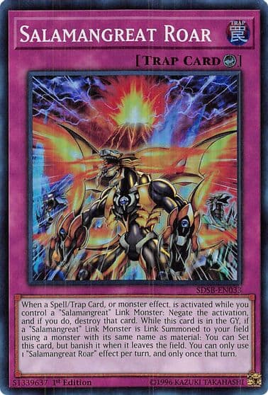 Salamangreat Roar Structure Deck: Soulburner Yu-Gi-Oh! card