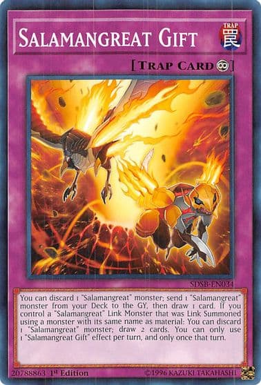 Salamangreat Gift Structure Deck: Soulburner Yu-Gi-Oh! card
