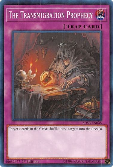 The Transmigration Prophecy Structure Deck: Soulburner Yu-Gi-Oh! card