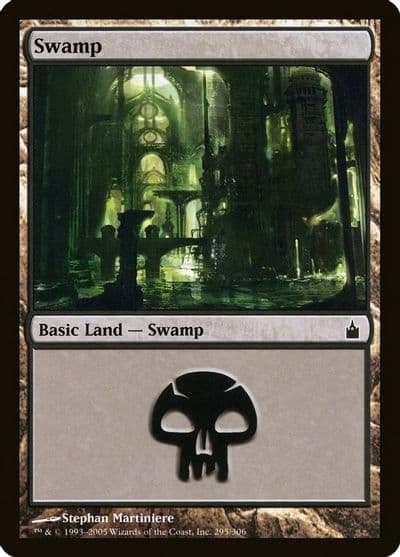 Swamp 295 Ravnica: City of Guilds Magic card