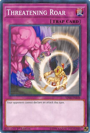 Threatening Roar Structure Deck: Soulburner Yu-Gi-Oh! card