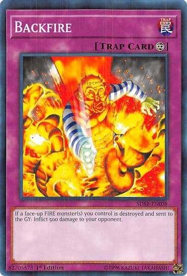 Backfire Structure Deck: Soulburner Yu-Gi-Oh! card