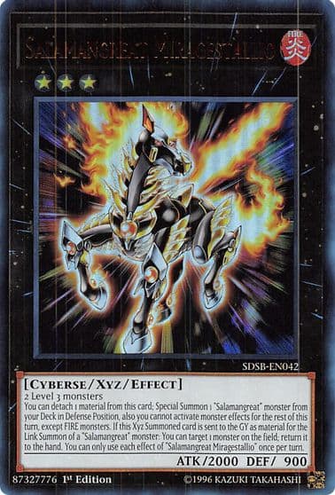 Salamangreat Miragestallio Structure Deck: Soulburner Yu-Gi-Oh! card