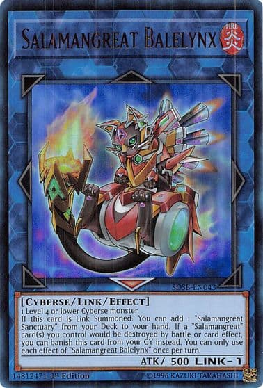 Salamangreat Balelynx Structure Deck: Soulburner Yu-Gi-Oh! card