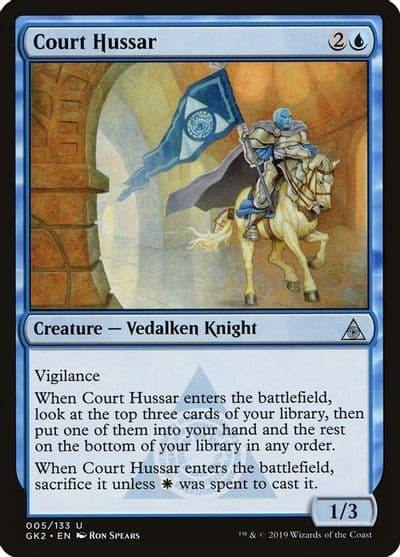 Court Hussar Ravnica Allegiance: Guild Kits Magic card