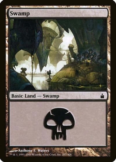 Swamp 297 Ravnica: City of Guilds Magic card