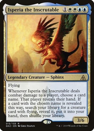 Isperia the Inscrutable Ravnica Allegiance: Guild Kits Magic card