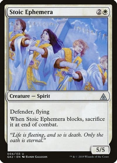Stoic Ephemera Ravnica Allegiance: Guild Kits Magic card