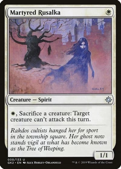Martyred Rusalka Ravnica Allegiance: Guild Kits Magic card