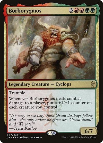 Borborygmos Ravnica Allegiance: Guild Kits Magic card