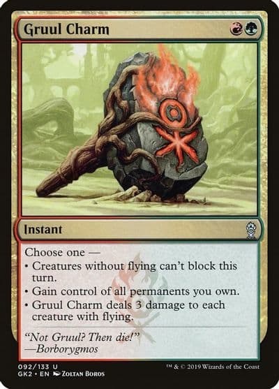 Gruul Charm Ravnica Allegiance: Guild Kits Magic card