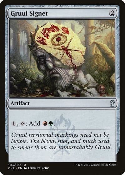 Gruul Signet Ravnica Allegiance: Guild Kits Magic card