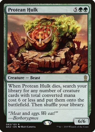 Protean Hulk Ravnica Allegiance: Guild Kits Magic card