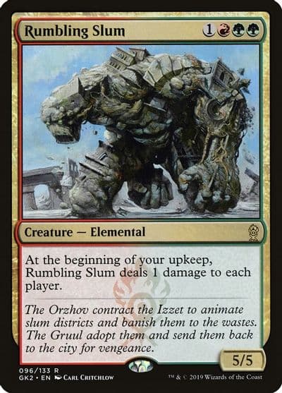 Rumbling Slum Ravnica Allegiance: Guild Kits Magic card