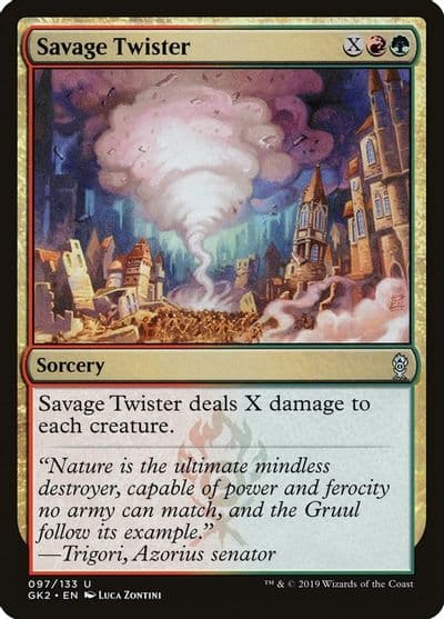 Savage Twister Ravnica Allegiance: Guild Kits Magic card