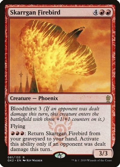 Skarrgan Firebird Ravnica Allegiance: Guild Kits Magic card