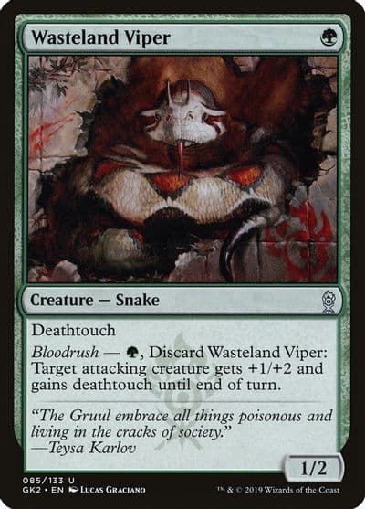 Wasteland Viper Ravnica Allegiance: Guild Kits Magic card