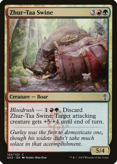 Zhur Taa Swine Ravnica Allegiance: Guild Kits Magic card