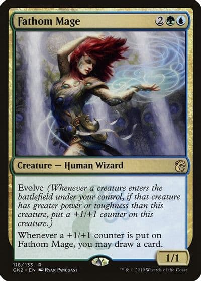 Fathom Mage Ravnica Allegiance: Guild Kits Magic card