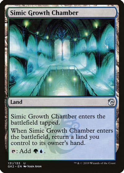 Simic Growth Chamber Ravnica Allegiance: Guild Kits Magic card