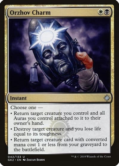 Orzhov Charm Ravnica Allegiance: Guild Kits Magic card