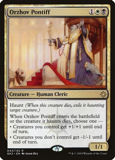 Orzhov Pontiff Ravnica Allegiance: Guild Kits Magic card