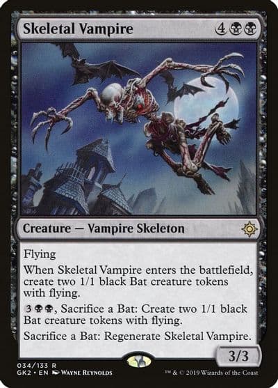 Skeletal Vampire Ravnica Allegiance: Guild Kits Magic card